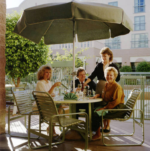 Arches Cafe, Tempe Mission Palms - Tempe Magazine, Spring 1989