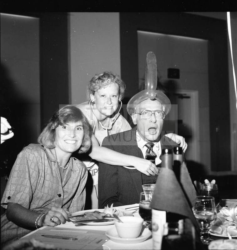 Leukemia Society, Tempe Mission Palms, First Annual "Celebrity Waiters" Luncheon - Tempe Magazine, Feb 1989