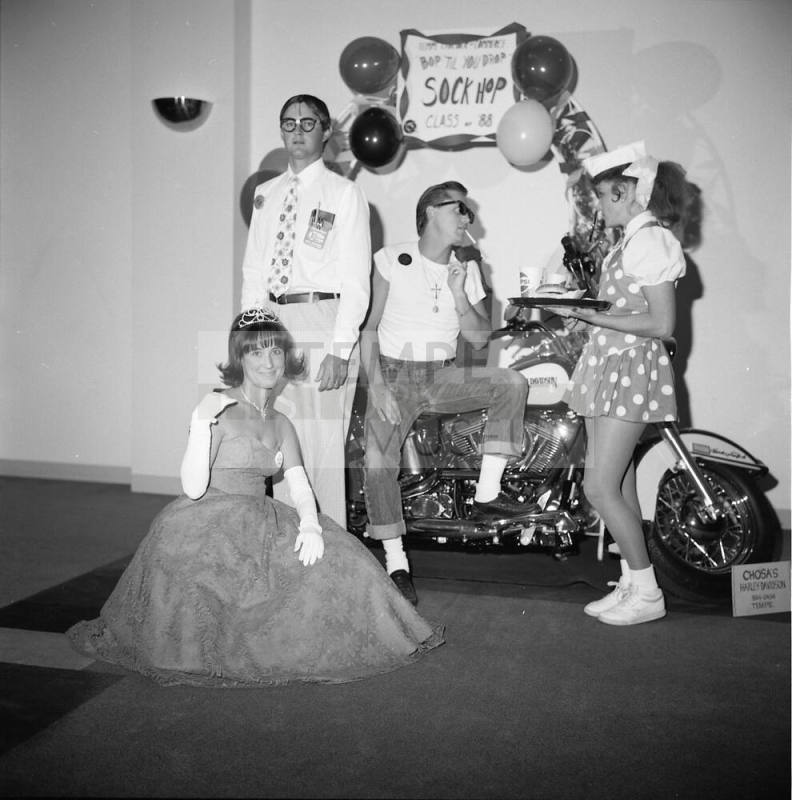 "Bop 'til You Drop back to the 50's Sock Hop"