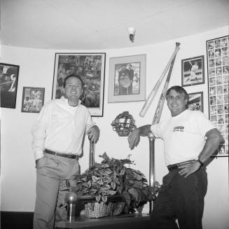 Jim Skoda, Jim Keller of Schooner's Sport Bar and Grill at Rural and Weber