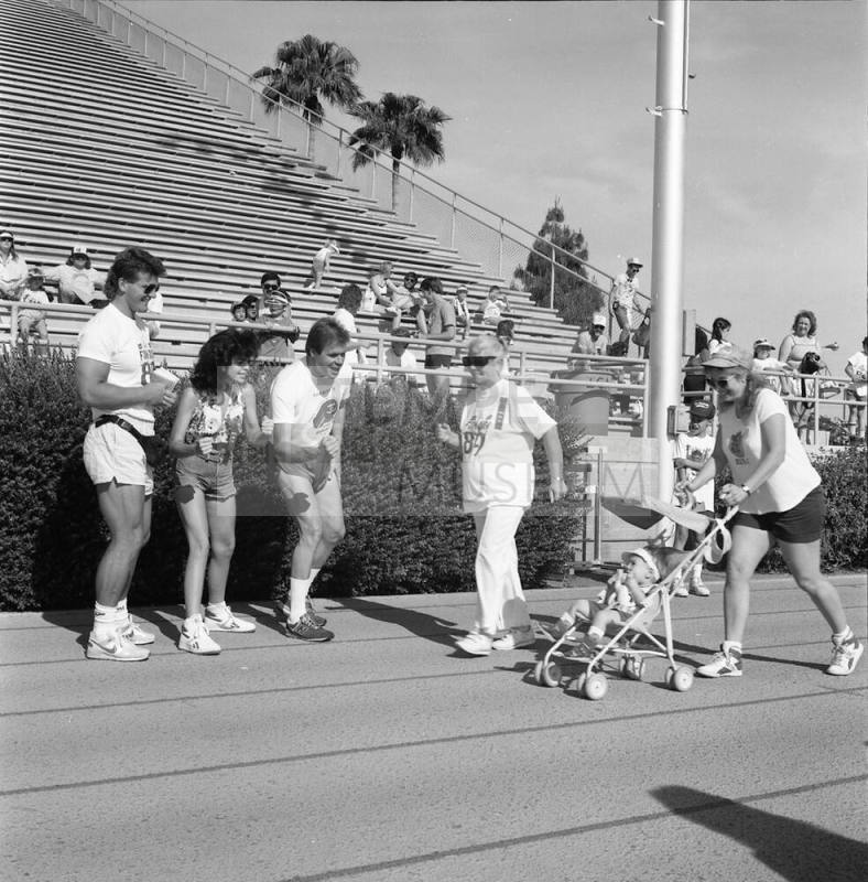 Fun Run 1989 April 15, Sun Angel Stadium ASU