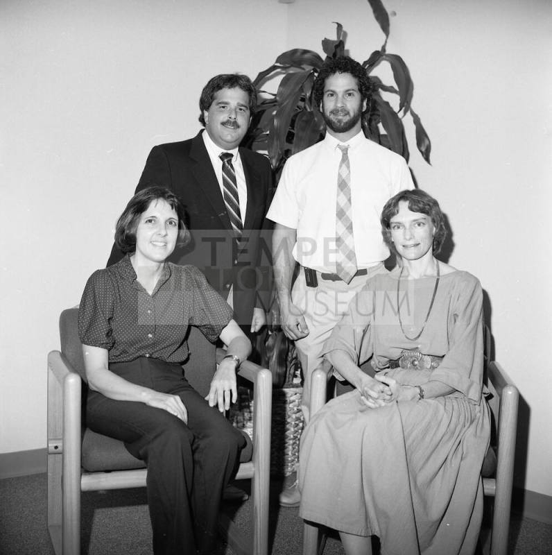 Ad For Thomas-Davis Medical Center (L to R) Dr. Ann Robb, Dr. Bruce Ruckberg, Dr. Richard Gilson, and Dr. Wendy Metzger
