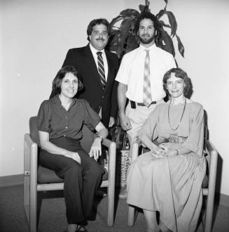 Ad For Thomas-Davis Medical Center (L to R) Dr. Ann Robb, Dr. Bruce Ruckberg, Dr. Richard Gilson, and Dr. Wendy Metzger