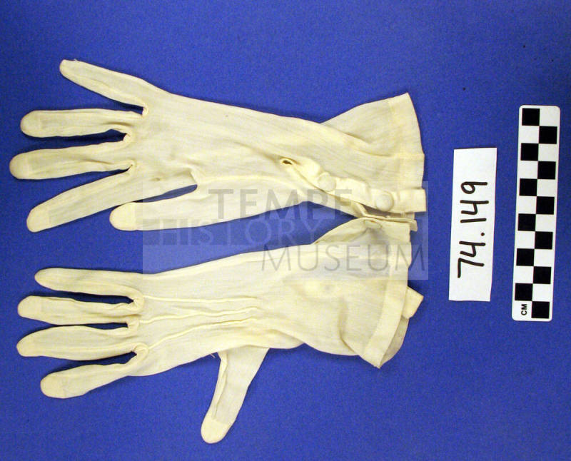 White gloves