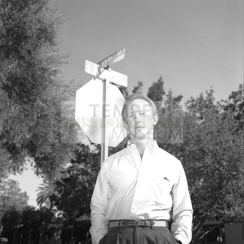 Chuck Malpede, President of the "Maple Ash Neighboorhood Association"