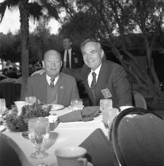 Fiesta Bowl Pregame Party- Bob Devaney and Frank Kush