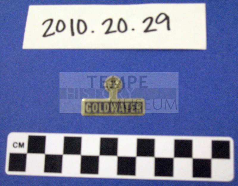 Political pin - Barry Goldwater
