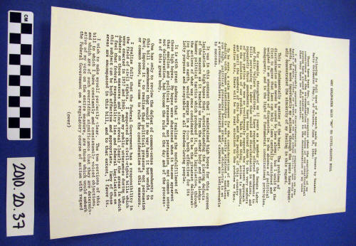 Speech - Barry Goldwater on the Civil Rights Bill