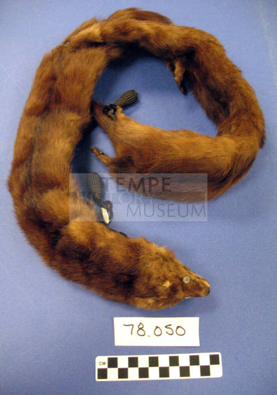 Mink boa neckpiece