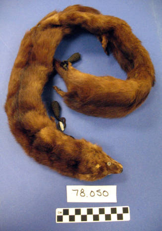 Mink boa neckpiece