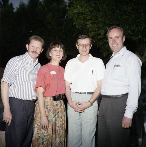 Sister City German Teacher Exchange Potluck at Hackett House