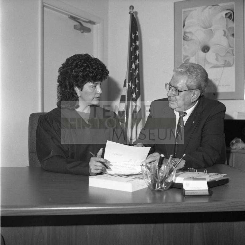 Judge Trujillo and Constable Lou Lust