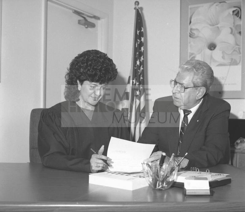 Judge Trujillo and Constable Lou Lust