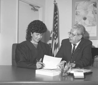 Judge Trujillo and Constable Lou Lust