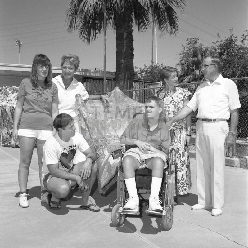 Tempe Center or the Handicapped Dinosaur Art