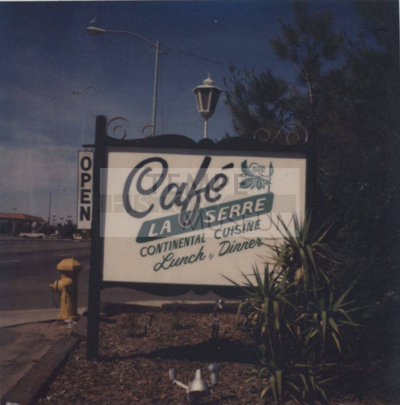 Cafe La Serre Restaurant - 1127 North Scottsdale Road, Tempe, Arizona