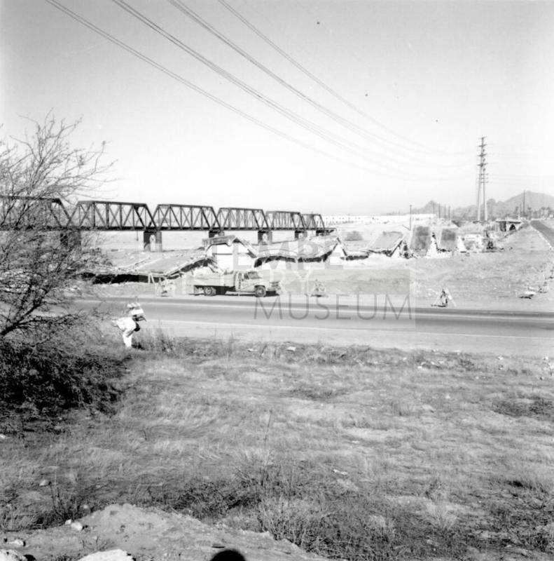 Railroad Bridge on Tempe Town Lake