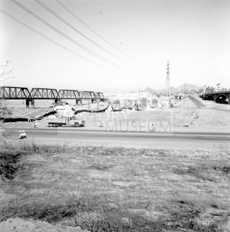 Railroad Bridge on Tempe Town Lake