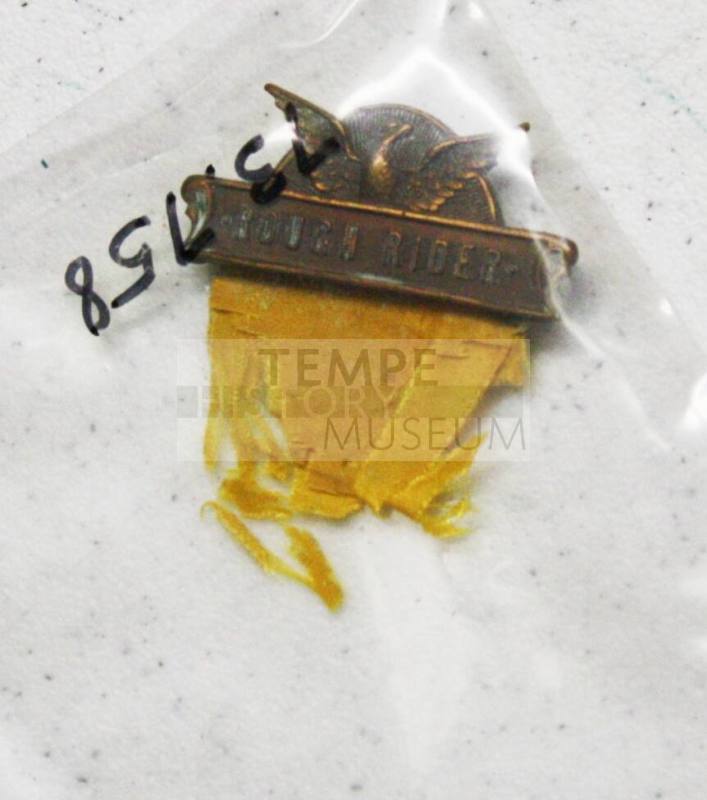 Rough Rider Medal (incomplete) Goodwin Association