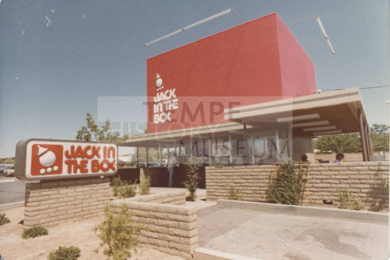 Jack in the Box Restaurant - 1331 North Scottsdale Road, Tempe, Arizona