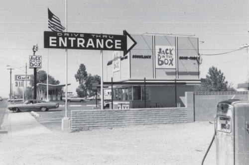 Jack in the Box Restaurant - 1331 North Scottsdale Road, Tempe, Arizona