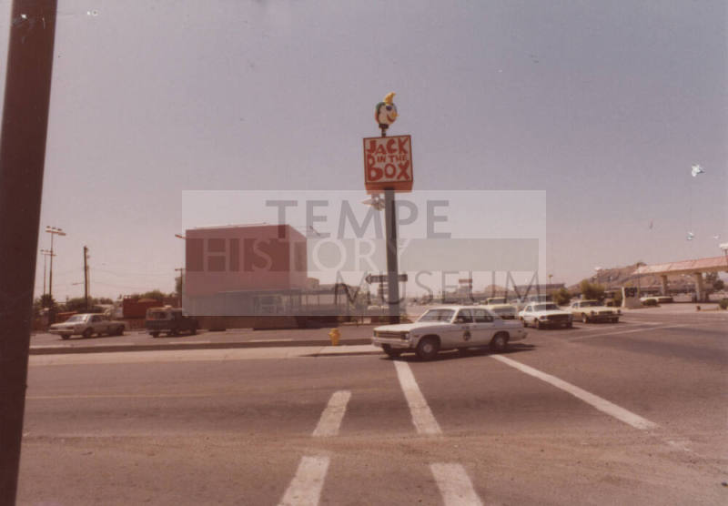 Jack in the Box Restaurant - 1331 North  Scottsdale Road, Tempe, Arizona