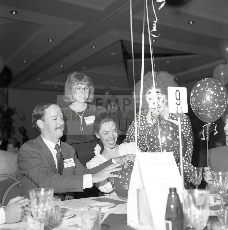 Celebrity Waiters Dinner for Heart Association at Westcourt in Buttes