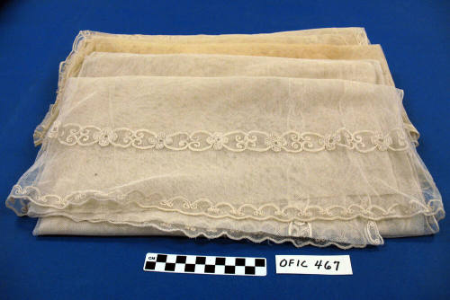 Curtains, lace