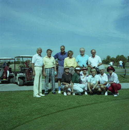 Sister City Teacher's Exchange German golfers