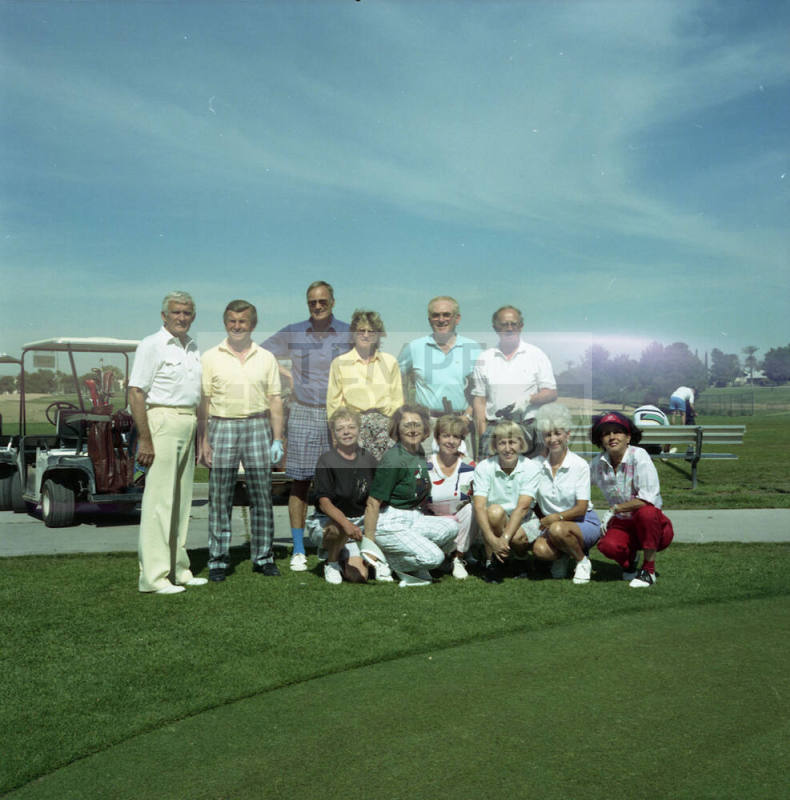 Sister City Teacher's Exchange German golfers