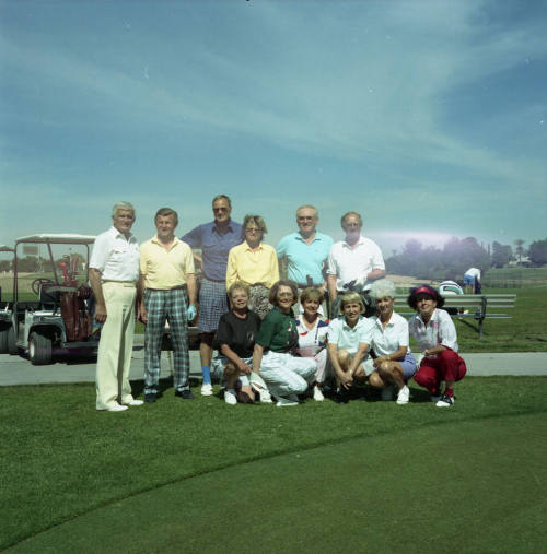Sister City Teacher's Exchange German golfers