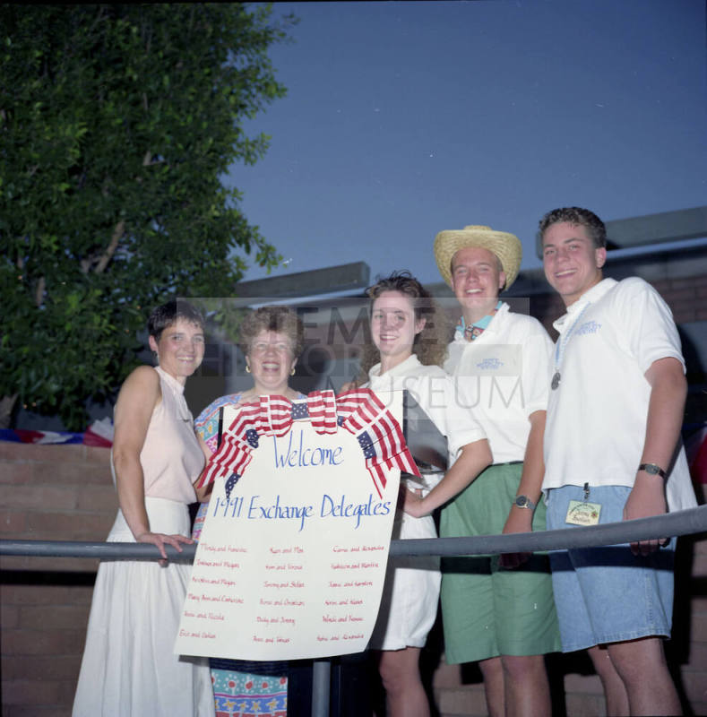 Sister City Students and Families Summer Potluck at Hackett House