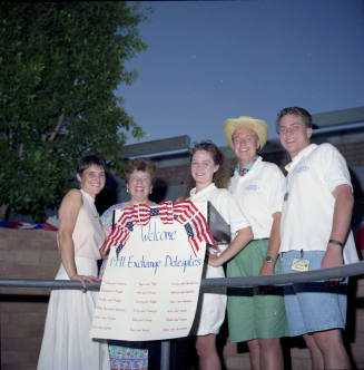 Sister City Students and Families Summer Potluck at Hackett House