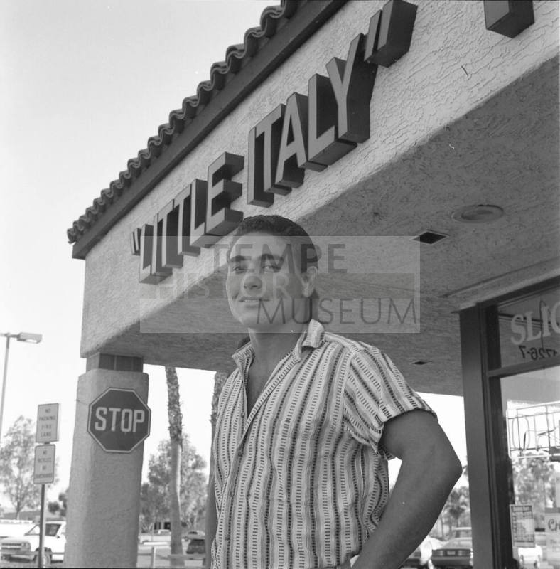 Jon, partner in Little Italy Pizza on the NW Corner of McClintock and Southern