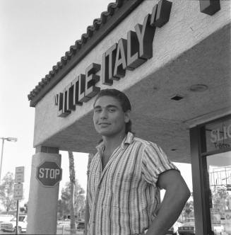 Jon, partner in Little Italy Pizza on the NW Corner of McClintock and Southern