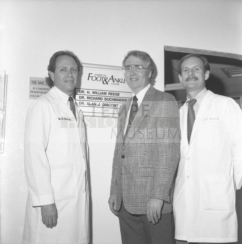 American Foot and Ankle Center: Dr. R. Buchbinder, Dr. H.W. Reese and Dr. A.J. Discont