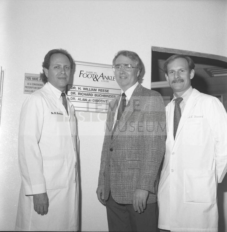 American Foot and Ankle Center: Dr. R. Buchbinder, Dr. H.W. Reese and Dr. A.J. Discont