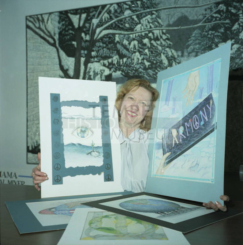 Tempe Sister City Convention Posters 1992 with Shirlee King