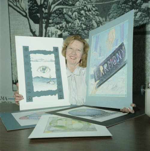 Tempe Sister City Convention Posters 1992 with Shirlee King