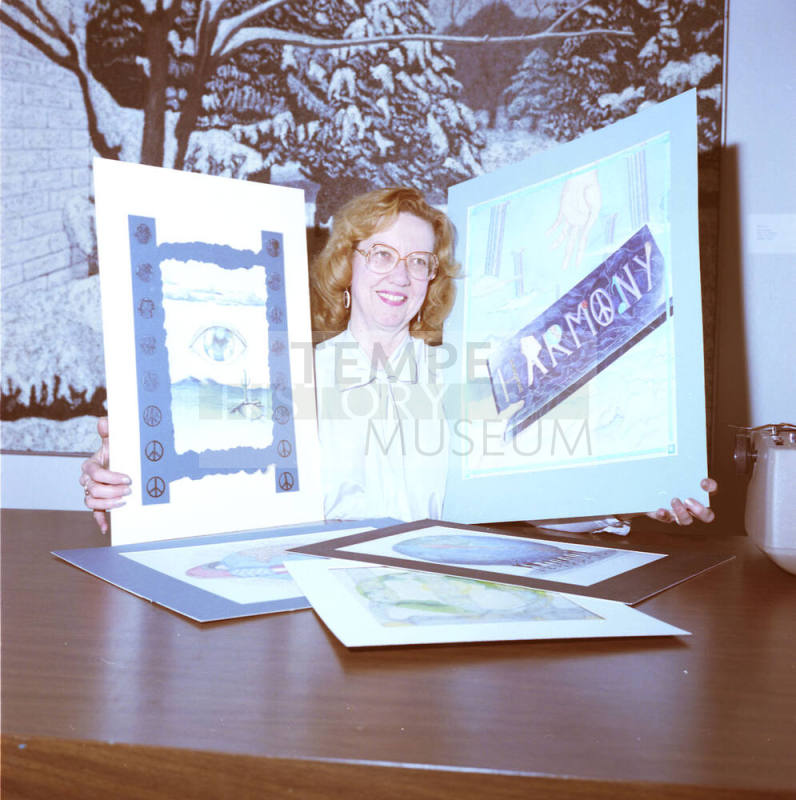 Tempe Sister City Convention Posters 1992 with Shirlee King