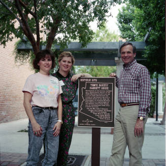 Hackett House Plaque