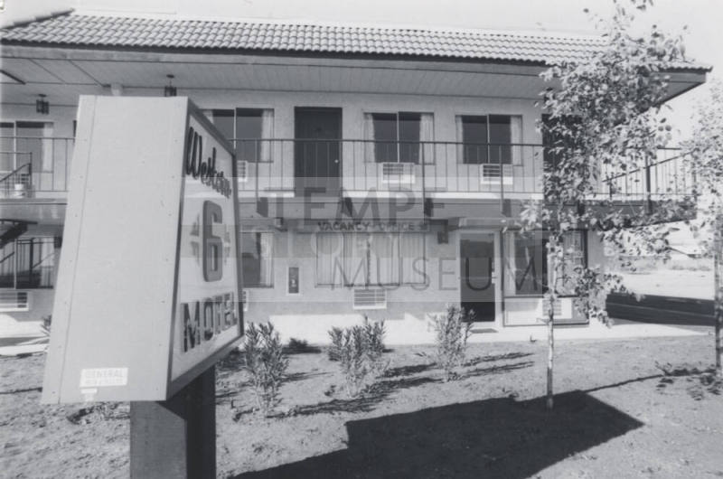 Western 6 Motel - 1612 North Scottsdale Road, Tempe, Arizona