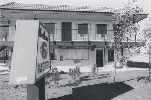 Western 6 Motel - 1612 North Scottsdale Road, Tempe, Arizona
