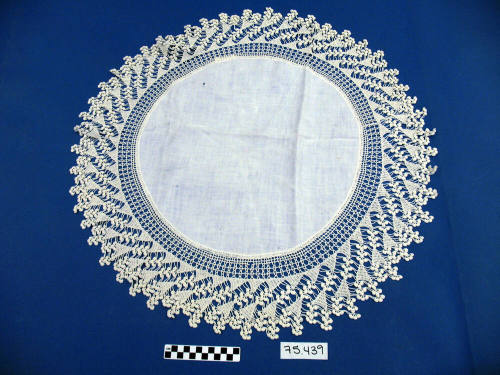 Crocheted doily