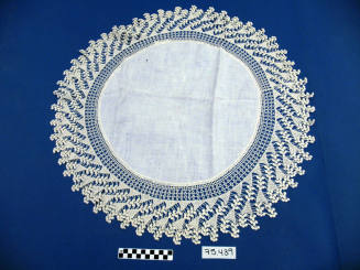 Crocheted doily