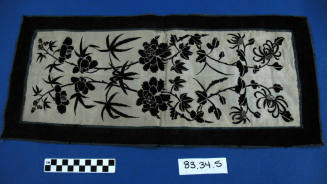 Embroidered wall hanging