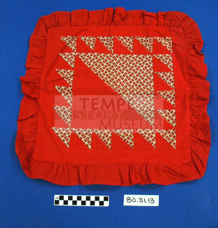 Red Pillow Cover