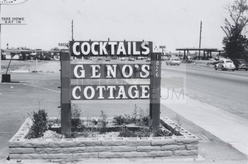 Geno's Cottage Cocktail Lounge - 1826 North Scottsdale Road, Tempe, Arizona