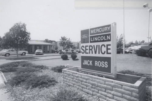 Ross Lincoln Mercury Dealership - 1900 North Scottsdale Road, Tempe, Arizona