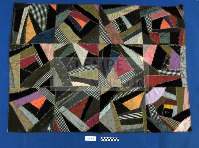 Quilt, Patchwork, "Crazy"